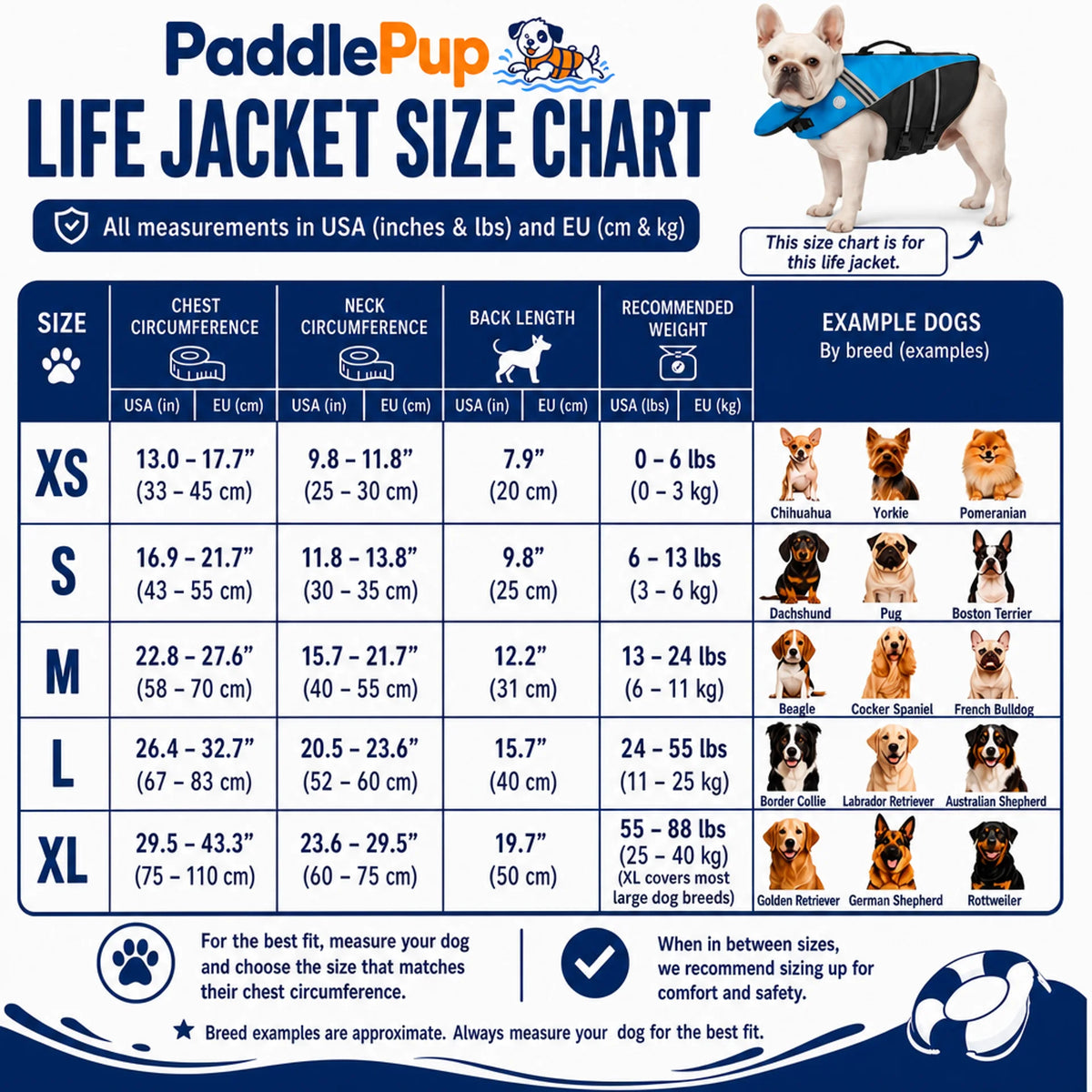 PaddlePup Life Jacket